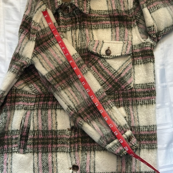 BlankNYC I Feel You Mid-Length Plaid Shirt Jacket (Shacket) - Picture 11 of 17